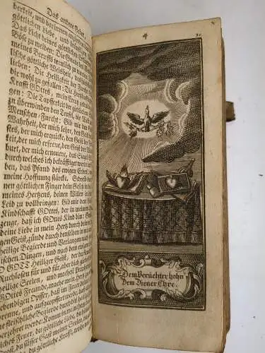 Buch: Johann Arndts Wohlangelegtes Paradies-Gärtlein,  Luther u.a., 1713, 1715