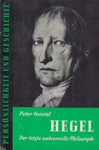 Buch: Hegel, Heintel, Peter, 1970, Musterschmidt Verlag, gebraucht, gut