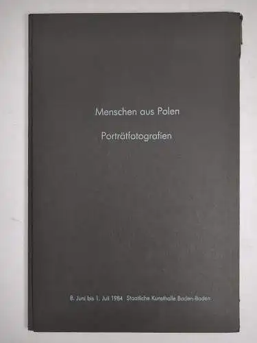 Mappe: Krysztof Gieraltowski - Menschen aus Polen, 12 Porträtfotografien, 1984