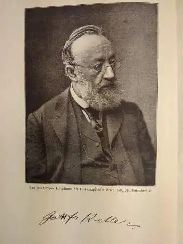 Buch: Gottfried Kellers gesammelte Werke, Reclam Verlag, 1922, 6 Bände