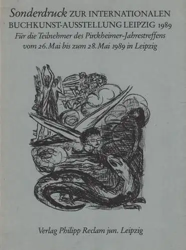 Buch: Sonderdruck zur internationalen Buchkunst-Ausstellung Leipzig 1989