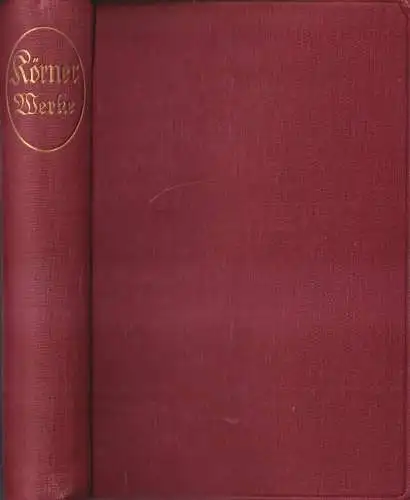 Buch: Theodor Körners sämtliche Werke, 1921, Reclam, gebraucht, gut