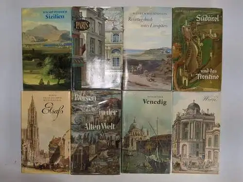 30 Bücher Prestel Landschaftsbücher Europa: Elsaß, Mähren, Sizilien, Rheinfahrt