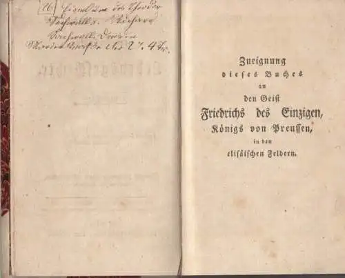 Buch: Friedrich Freyherrn von der Trenck merkwürdige Lebensgeschichte... Trenck