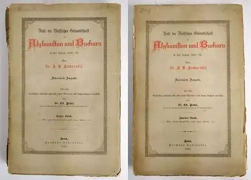 Buch: Reise der Russischen Gesandtschaft in Afghanistan und Buchara 1+2, 1885