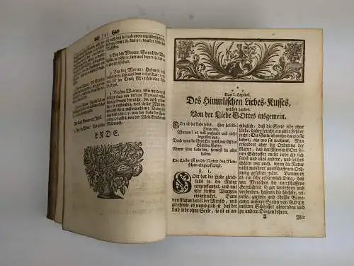 Buch: Himmlischer Liebes-Kuß, Müller, Heinrich. 1739, Johann David Jungnicol