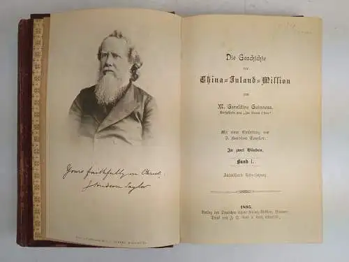 Buch: Die Geschichte der China-Inland-Mission, 2 Bände, Guinness, J. G., 1895/98