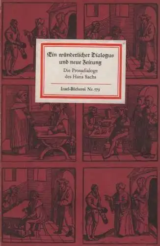 Insel-Bücherei 579, Ein wünderlicher Dialogus und neue Zeitung, Sachs, Hans