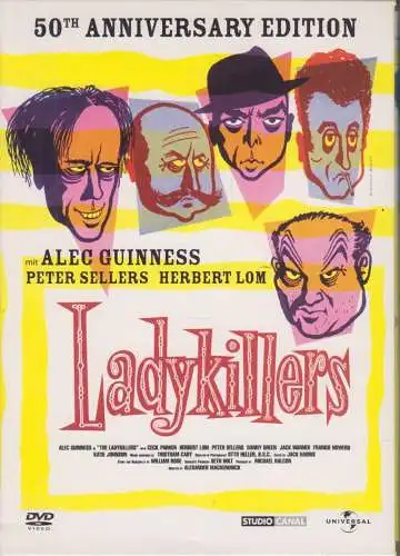 DVD: Ladykillers. 2005, Alec Guinness, Peter Sellers u.a., gebraucht, gut