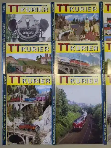 TT Kurier 2004, Die Zeitschrift für den TT-Bahner, Heft 1-12, Modelleisenbahn