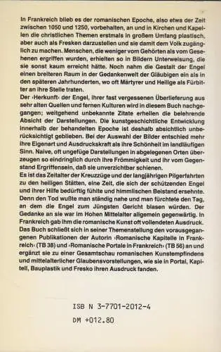 Buch: Romanische Engelsgestalten in Frankreich, Tetzlaff, I., 1987, Du Mont