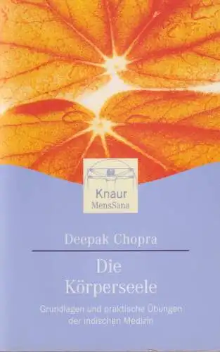 Buch: Die Körperseele, Chopra, Deepak, 2001, Knaur, gebraucht