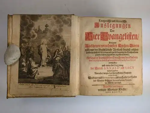 Buch: Exegetische und Moralische Auslegungen der Vier Evangelisten, 2 in 1 Bde