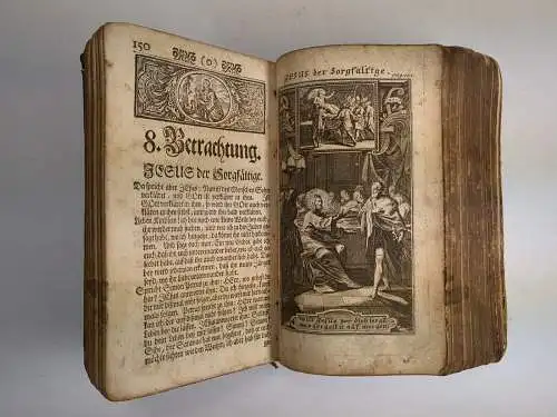 Buch: Glaubiger Kinder Gottes Creutz-Schule, Johann Weidner, 1731, Paul Kühzen