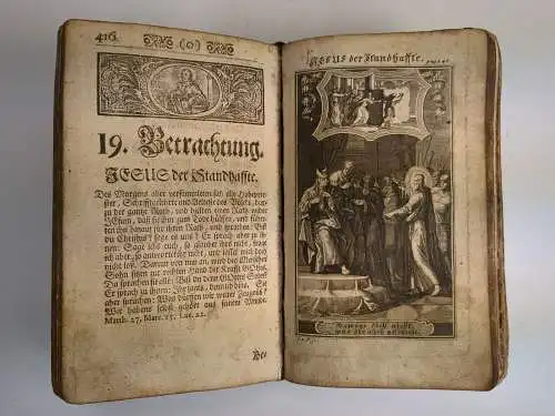 Buch: Glaubiger Kinder Gottes Creutz-Schule, Johann Weidner, 1731, Paul Kühzen