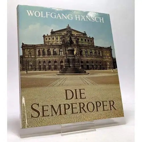 Buch: Die Semperoper, Hänsch, Wolfgang. 1986, Verlag für Bauwesen