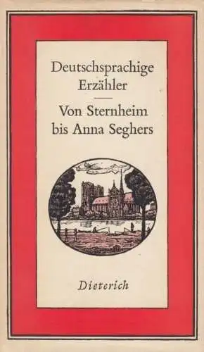 Sammlung Dieterich 378, Deutschsprachige Erzähler Band 9, Hiebel, Irmfried. 1980