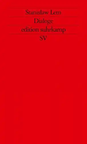 Buch: Dialoge, Lem, Stanislaw, 1980, Suhrkamp, gebraucht, sehr gut