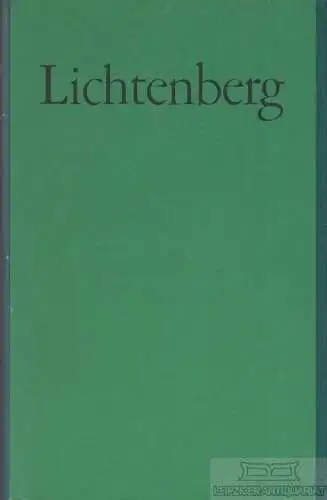 Buch: Werke in einem Band, Lichtenberg, Georg Christoph, Buchclub Ex Libris