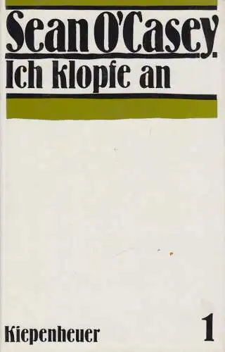 Buch: Ich klopfe an, O'Casey, Sean. Werke, 1980, Gustav Kiepenheuer Verla 308489