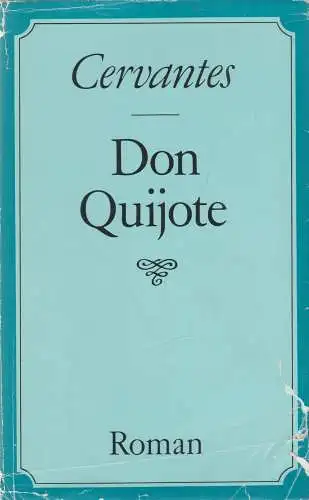 Buch: Don Quijote, Cervantes Saavedra, Miguel de. 1985, Verlag Neues Leben