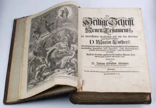 Buch: Die Heilige Schrift Neuen Testaments, Luther, Martin. 2 in 1 Bände, 1730