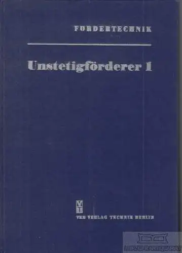 Buch: Unstetigförderer 1, Pajer, G. / Scheffler, M. / Kielhorn, H. u.a. 1976