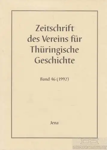 Buch: Zeitschrift des Vereins für Thüringische Geschichte Band 46... Lengemann