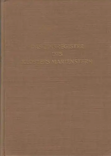 Buch: Das Zinsregister des Klosters Marienstern, Haupt, Walther, 1957, Domowina