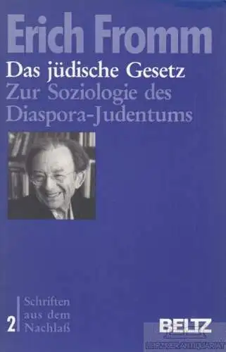 Buch: Das jüdische Gesetz, Fromm, Erich. Schriften aus dem Nachlaß, 1989