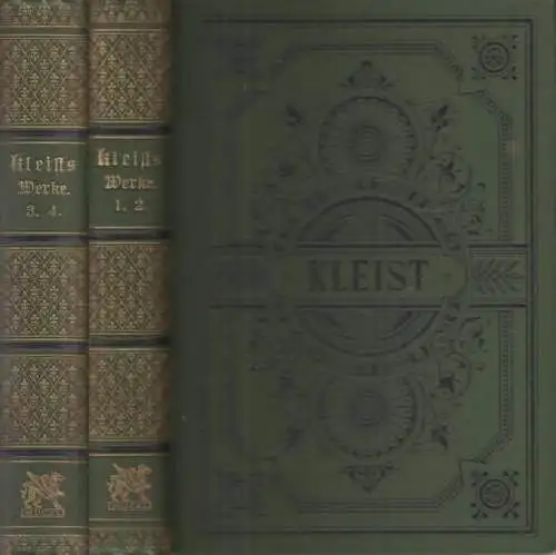 Buch:H. von Kleists sämtliche Werke in 4 Bänden, H. v. Kleist, o. J. Cotta, gut