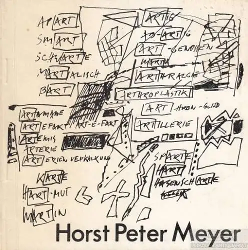 Buch: Horst Peter Meyer, Bruns, J.-H. / Schubert, R. 1987, Druckerei Fortschritt