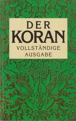 Buch: Der Koran. Heyne Sachbuch, 1996, Wilhelm Heyne Verlag, gebraucht, gut