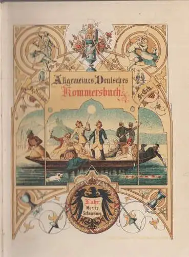 Buch: Allgemeines Deutsches Kommersbuch. Silcher / Erk, 1925, Moritz Schauenburg