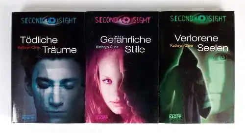 Buch: Second Sight, 3 Bände. Cline, Kathryn, 2008, Klopp Verlag