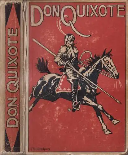 Buch: Don Quixote von der Mancha, Cervantes, 1905, Brandus'sche Verlagsbuchhdlg.