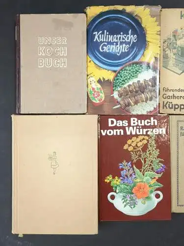 10 Kochbücher, Gerichte, Feinschmecker, Würzen, Diät, Einkochfibel, Ernährung