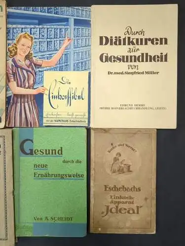 10 Kochbücher, Gerichte, Feinschmecker, Würzen, Diät, Einkochfibel, Ernährung