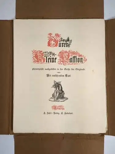 A. Dürer - Kleine Passion phototypisch nachgebildet in der Größe der Originale