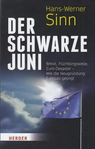 Buch: Der schwarze Juni, Sinn, Hans-Werner. 2016, Verlag Herder