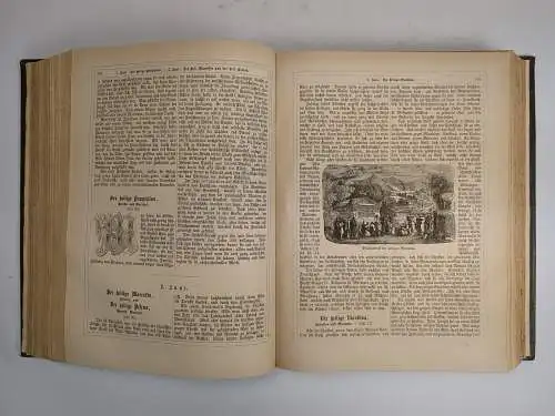 Buch: Große illustrirte Haus-Legende von den Heiligen Gottes, Werfer, Ebner