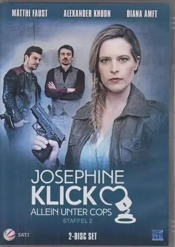 Doppel-DVD: Josephine Klick - Allein unter Cops - Staffel 2. 2015, Diana Amft