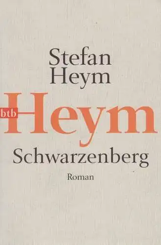 Buch: Schwarzenberg, Roman. Heym, Stefan, 2004, btb Verlag, gebraucht, gut