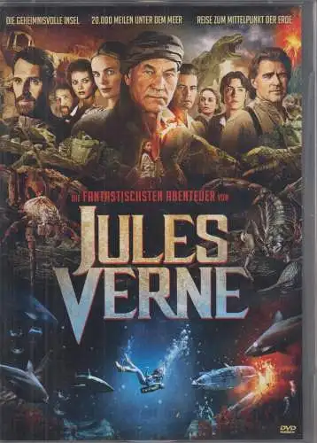 DVD-Box: Die fantastischsten Abenteuer des Jules Verne. 2004, 4 DVDs, gut