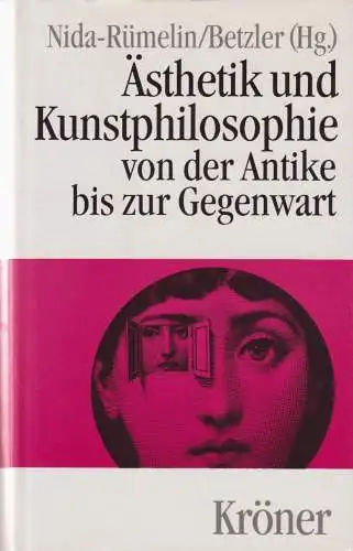 Buch: Ästhetik und Kunstphilosophie, Nida-Rümelin, Julian, 1998, Alfred Kröner