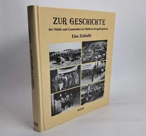 Buch: Zur Geschichte der Städte und Gemeinden im Mittleren Erzgebirgskreis I-III