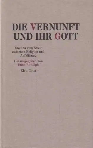 Buch: Die Vernunft und ihr Gott, Rudolph, Enno, 1992, Klett-Cotta, gebraucht gut