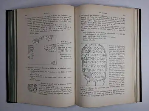 Buch: Das Römerkastell Saalburg, L. Jacobi, 1897, 2 Bände, Text & Tafeln