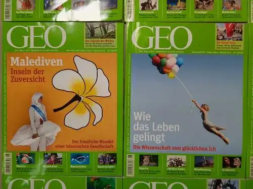 GEO Magazin Jahrgang 2011, Hefte 1-12 (komplett), Gaede, Gruner + Jahr