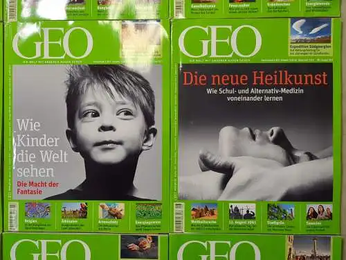 GEO Magazin Jahrgang 2011, Hefte 1-12 (komplett), Gaede, Gruner + Jahr